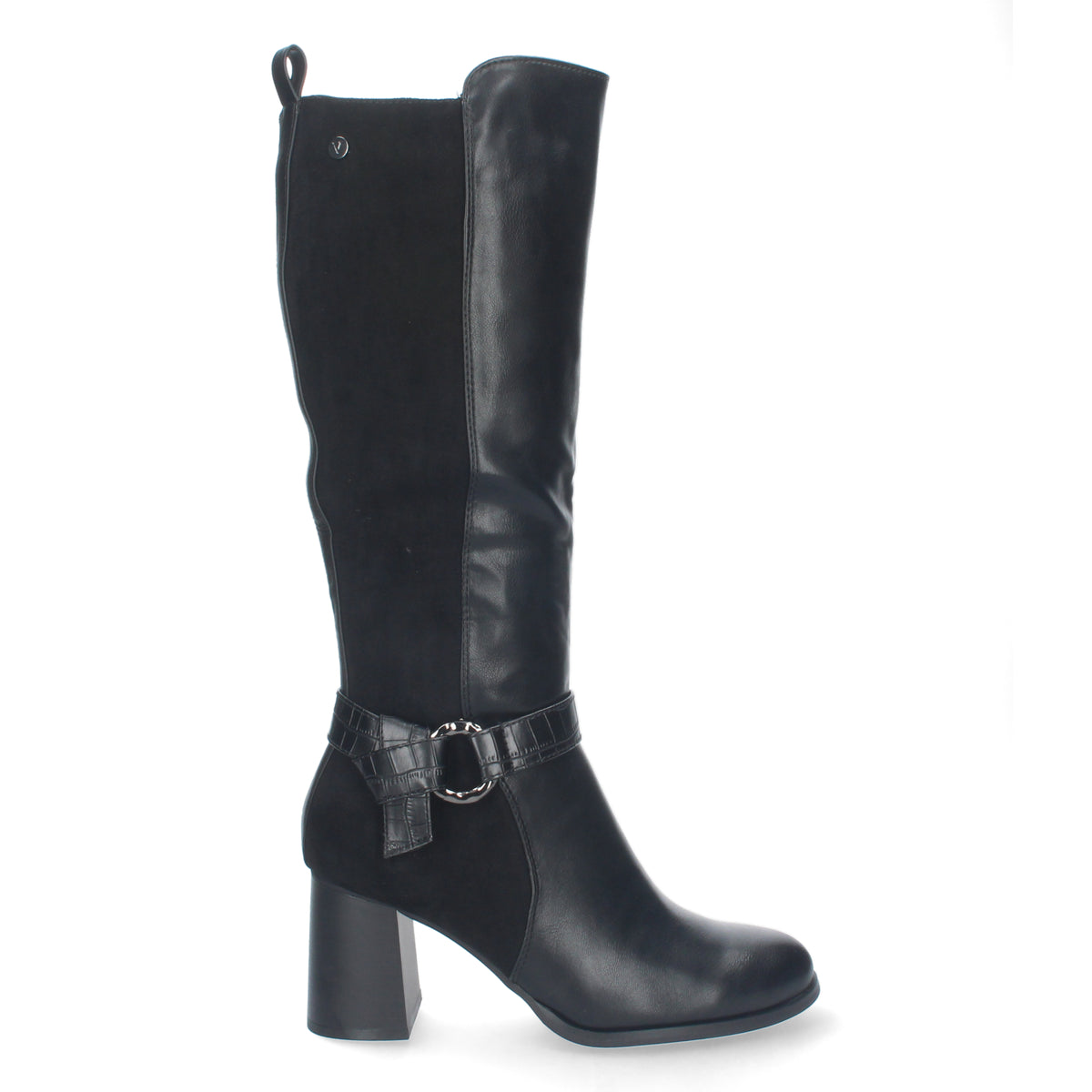 Botas Negras Tacón Mujer Octavia 001