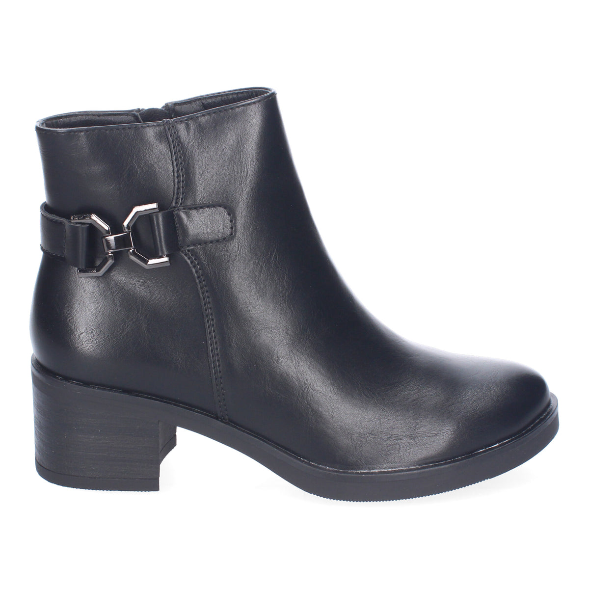 Botines Negros Tacon Mujer Natalia 003