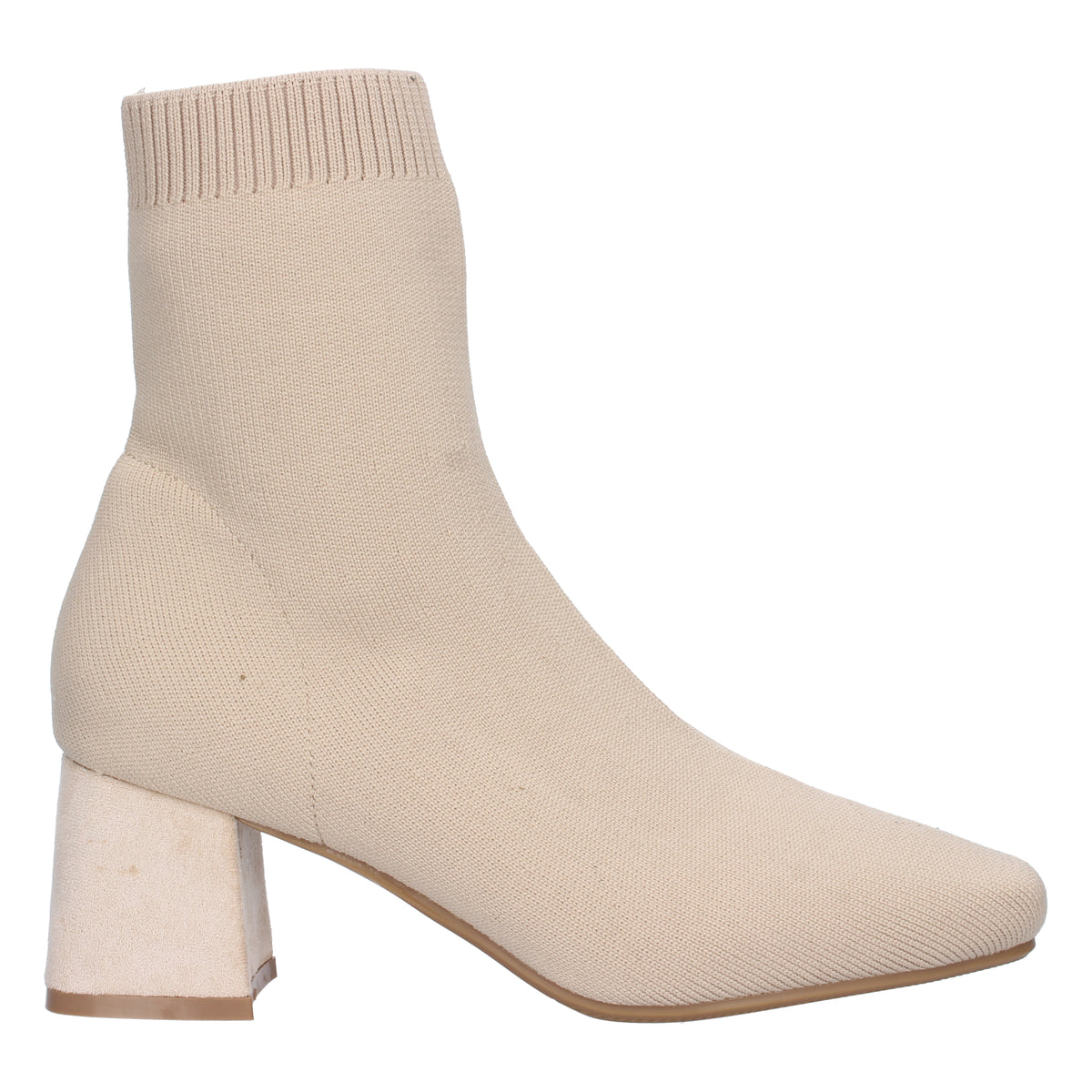 Botines Beige Tacón Mujer Hermione 003