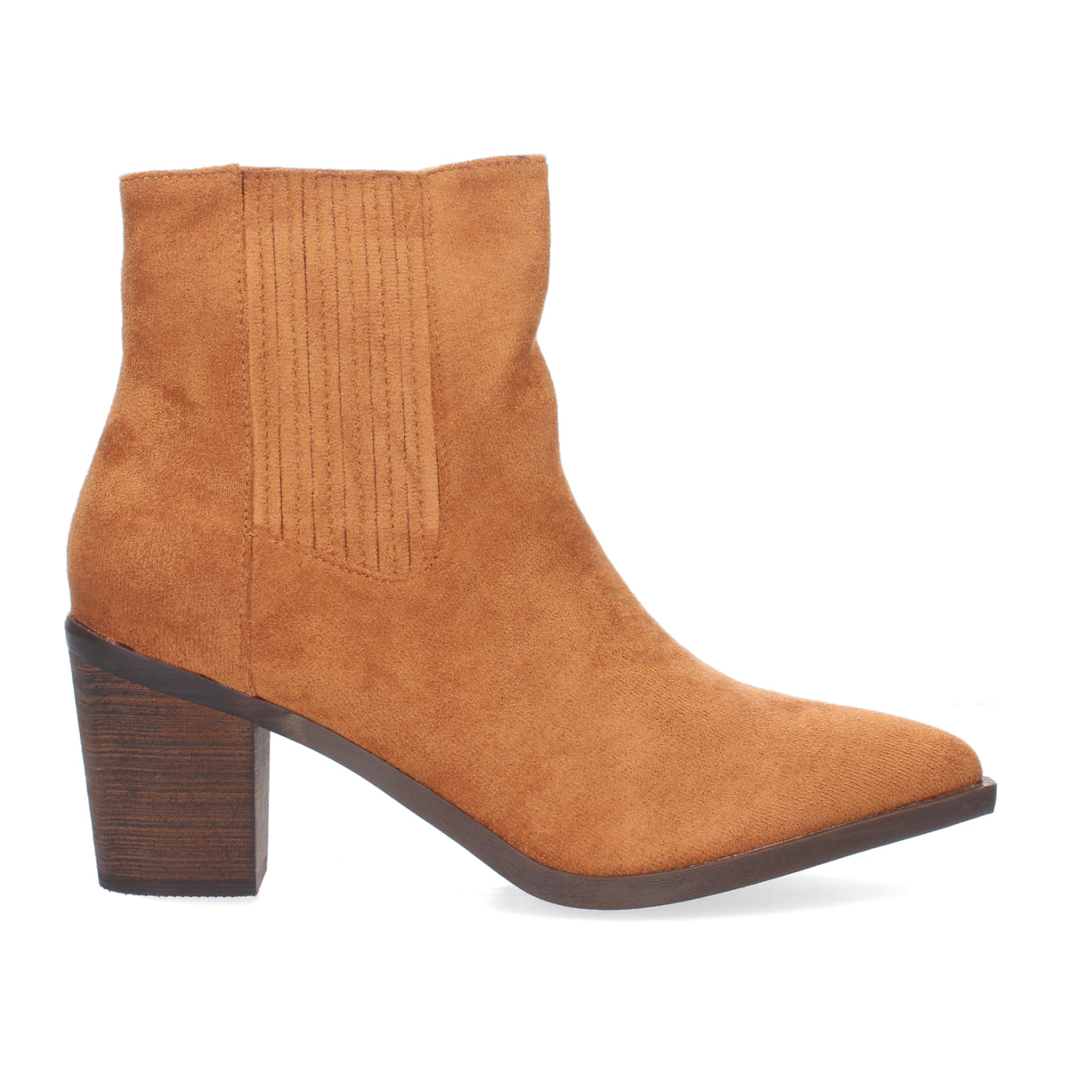 Botines Camel Tacón Mujer Hestia 002