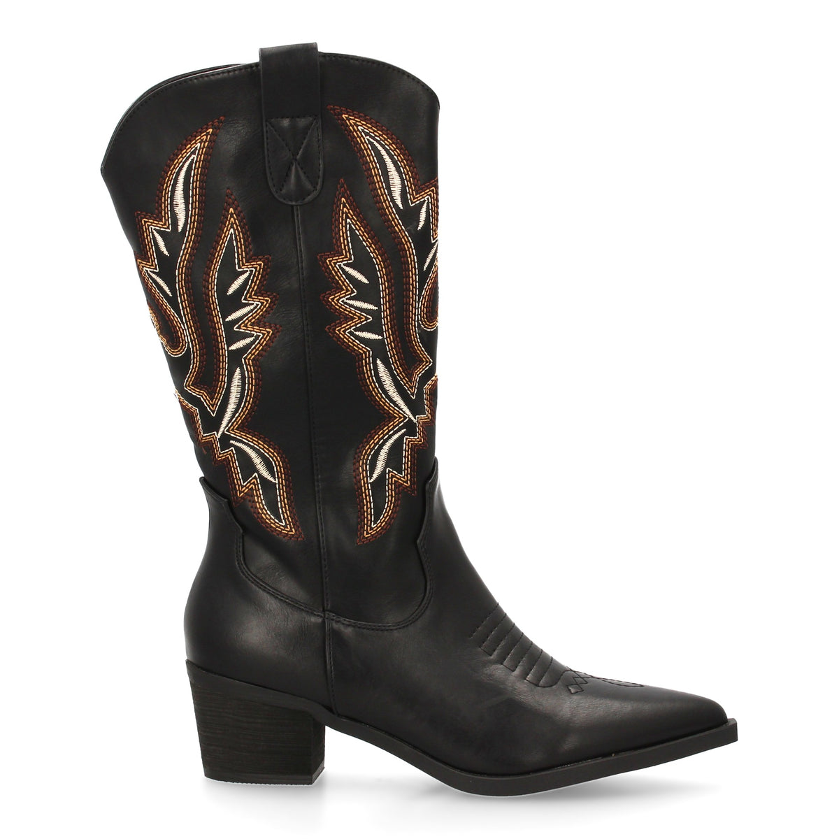 Botas Negras Tacón Mujer Fulvia 006