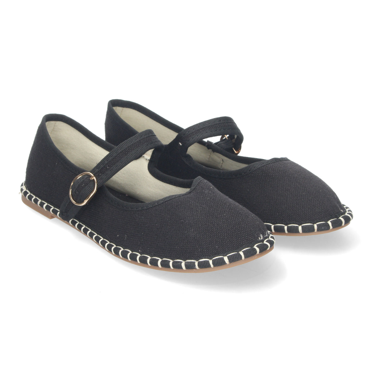 Sandalias Negras Planas Mujer Valeria 002