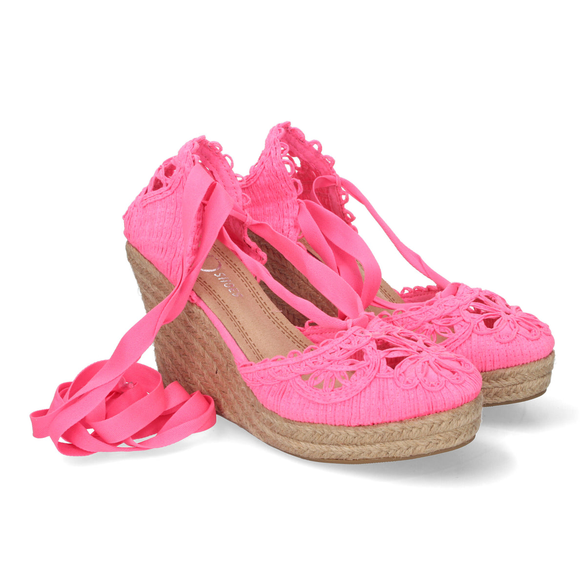 Sandalias Rosa Fucsia Cuña Mujer Cornelia 001