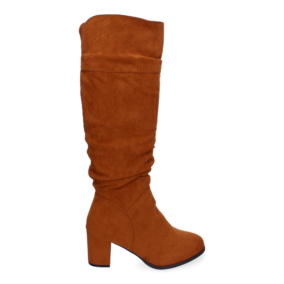 Botas Camel Tacón Mujer Hebe 003