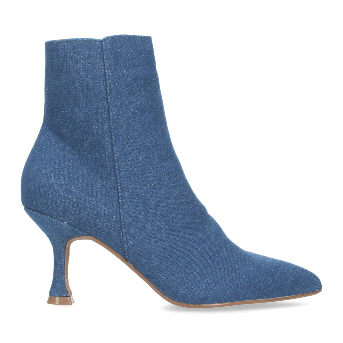 Botines Azules Tacón Mujer Atenea 001