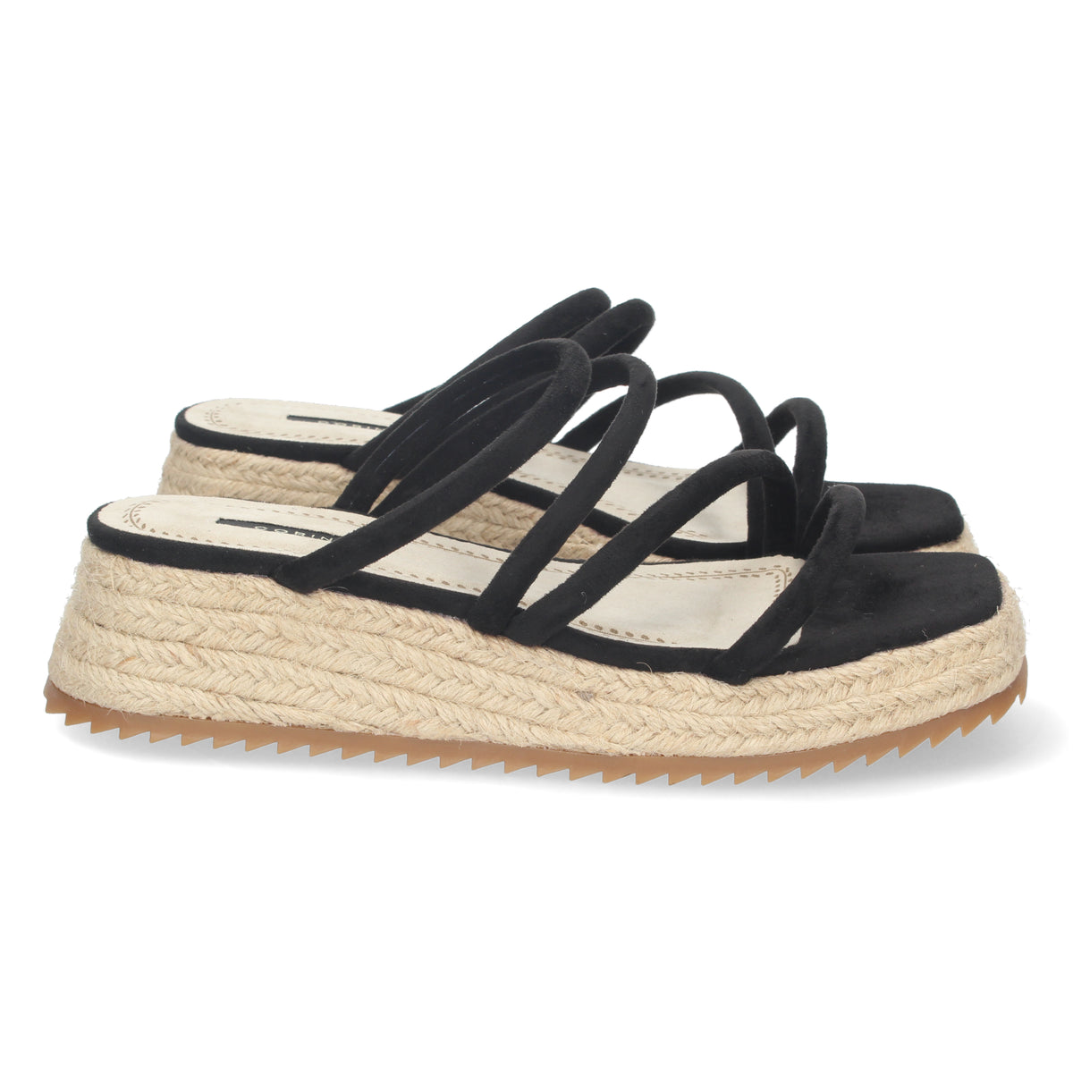 Sandalias Negras Plataforma Mujer Isaura 001