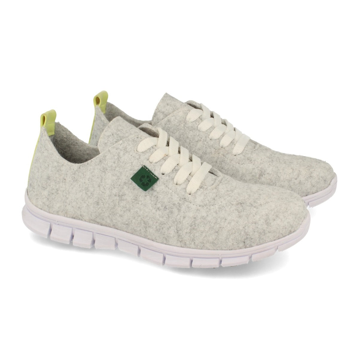 Zapatillas Deportivas Ecológicas Blancas Mujer - Modelo Gaia