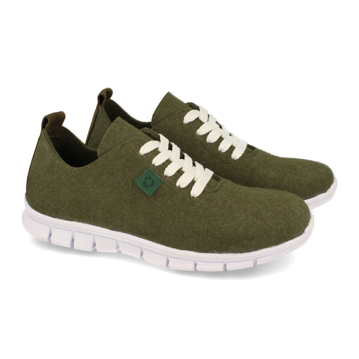 Zapatillas Deportivas Ecológicas Verdes Mujer - Modelo Gaia